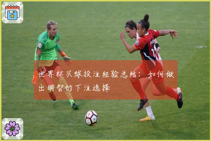 世界杯买球投注经验总结：如何做出明智的下注选择
